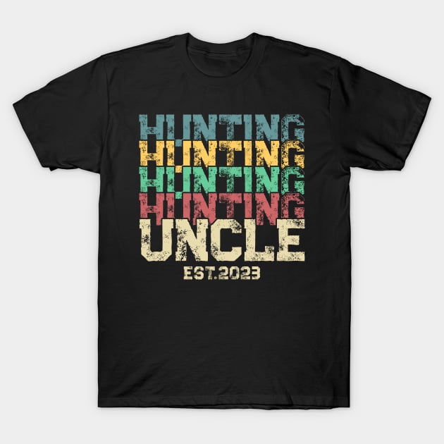 Hunting Uncle 2023 New Uncle Pregnancy Announcement T-Shirt by Way Down South